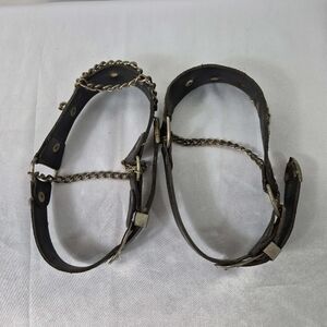 Michael Jackson "Bad Tour" Stage Worn Black Leather Accessory